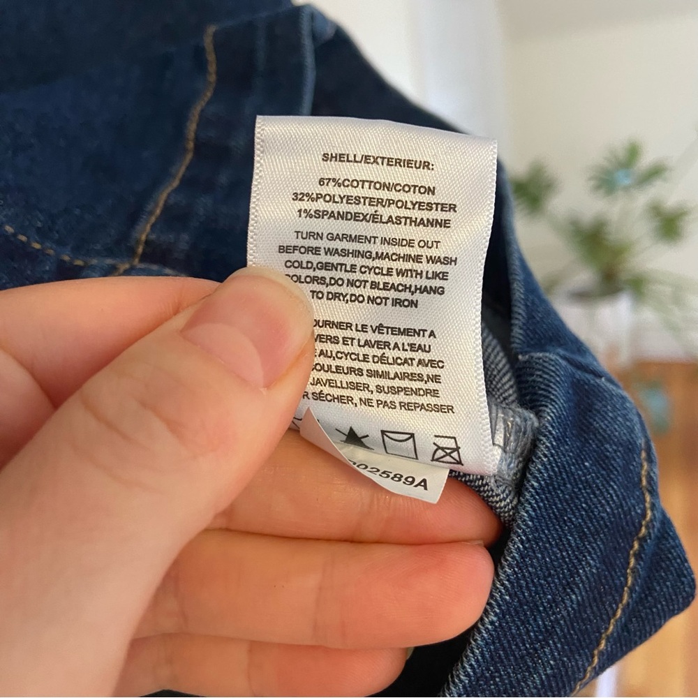 Vigoss Blue Denim Button-Front Dress - Picture 5 of 5